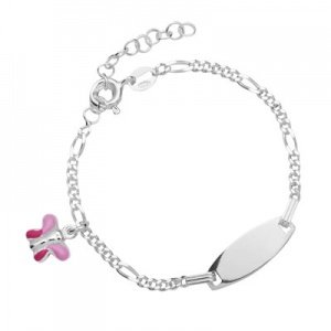 Kinderarmband Silber mit Gravur- 8482