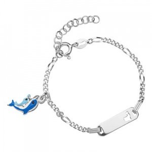 Kinderarmband Silber mit Gravur- 8484