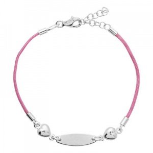 Kinderarmband Silber mit Gravur- 8487