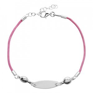 Kinderarmband Silber mit Gravur- 8488