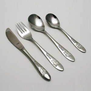 Kinderbesteck Bärchen mit Gravur