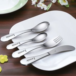 Kinderbesteck "Knuddel" mit Namen