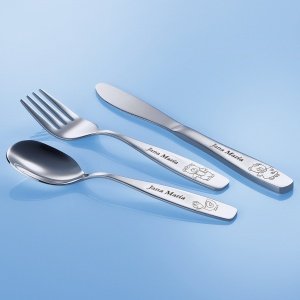 Kinderbesteck mit Namen