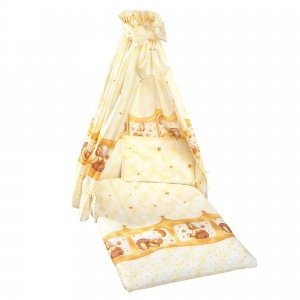 Kinderbett-Ausstattung "Kuschelbär"