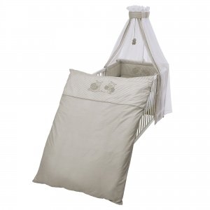 Kinderbettgarnitur "Mixxis" Beige 3-tlg.