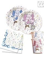 Kindergeburtstag Tisch Set Elefant