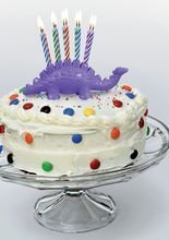 Kindergeburtstags Kerzen Dino