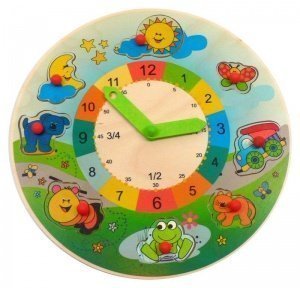 Kinderlernuhr mit Puzzle