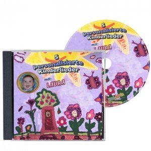 Kinderlieder-CD *mit Wunsch-Name*