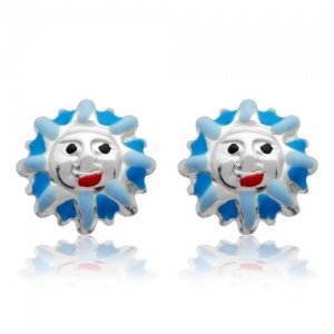 Kinderohrstecker Silber