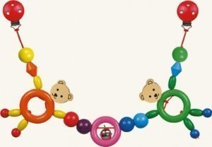 Kinderwagenkette Doppo aus Holz