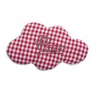 Kirschkernkissen Cherry Cloud red vichy