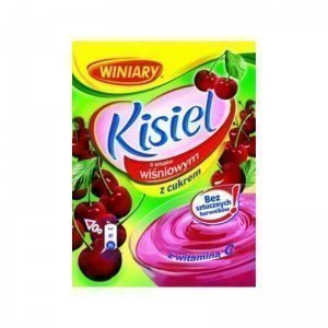 Kissel Dessert Geschmack Kirsche