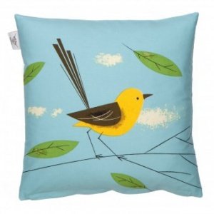 Kissen Birdy Bachstelze