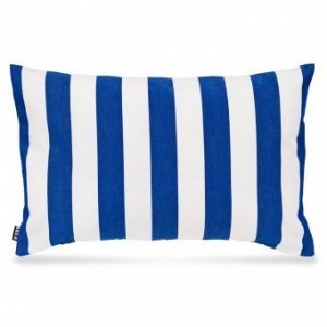 Kissen Outdoor Classic Streifen blau 60x