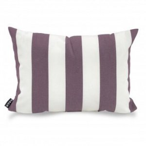 Kissen Outdoor Classic Streifen brombeer
