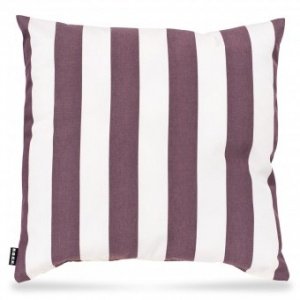 Kissen Outdoor Classic Streifen brombeer