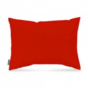 Kissen Outdoor Classic Uni rot 40x30cm