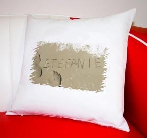 Kissen *Spuren im Sand*