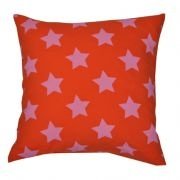 Kissen Sterne orange, kbA
