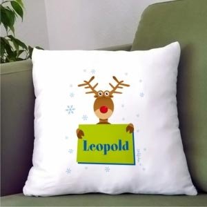 Kissen *Weihnachtselch* für Jungen