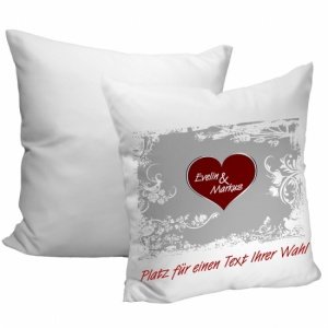 Kissen bedrucken *Heartbeat*