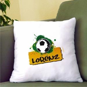 Kissen für Fussballer
