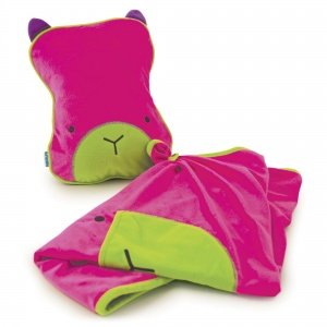 Kissen mit Kuscheldecke