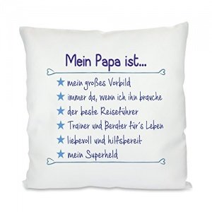 Kissen Mein Papa ist..