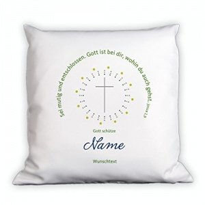 Kissen zur Kommunion mit Namen