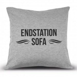 Kissenhülle Endstation Sofa