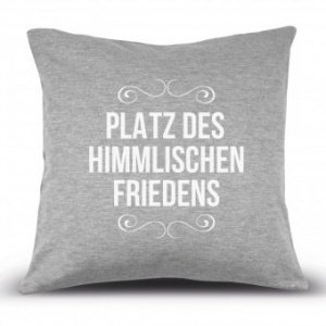 Kissenhülle Platz des himmlischen Friede