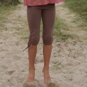 Kite Kids - braune 3/4 Leggings, kbA