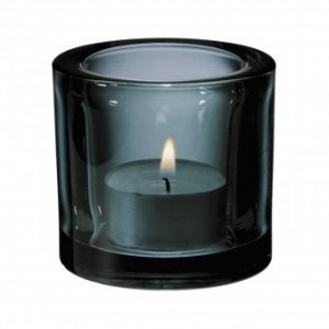 Kivi Windlicht 60 mm grau