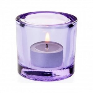 Kivi Windlicht 60 mm hell lila