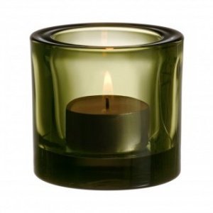 Kivi Windlicht 60 mm moosgrün