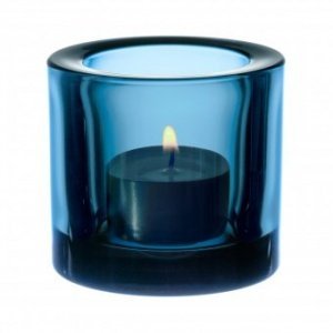 Kivi Windlicht 60 mm türkisblau