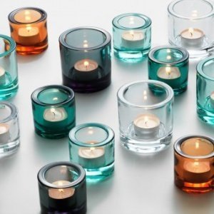 Kivi Windlicht 60 mm wassergrün