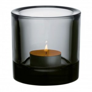 Kivi Windlicht 80 mm grau