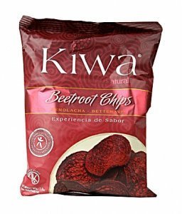 Kiwa Rote Bete Chips (50g Packung)