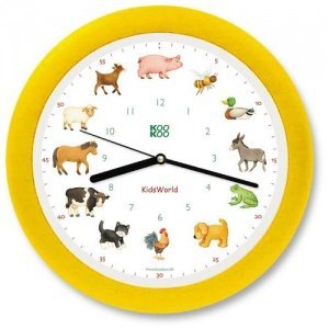 kidsWORLD Wanduhr "Meine kleine Farm" - 