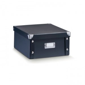 Kl. Box mit Deckel schwarz