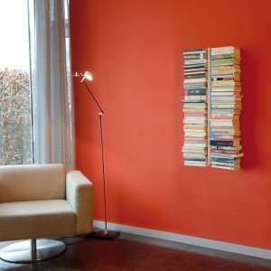 Kl. Bücher-Wandregal Booksbaum 2-reihig