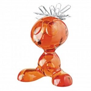 Klammerspender Curly orange