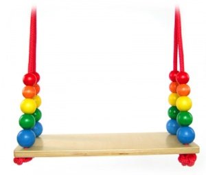 Klassische Brettschaukel – Holzschaukel