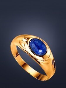 Klassischer Lapis-Damenring