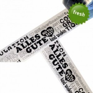 Klebeband Gratulation