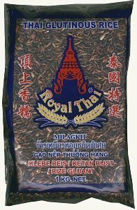 Klebereis schwarz, 1kg