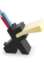 Klebezettelhalter Hund schwarz