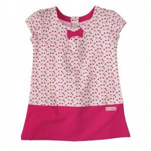 Kleid kurzarm 5435  funny pink